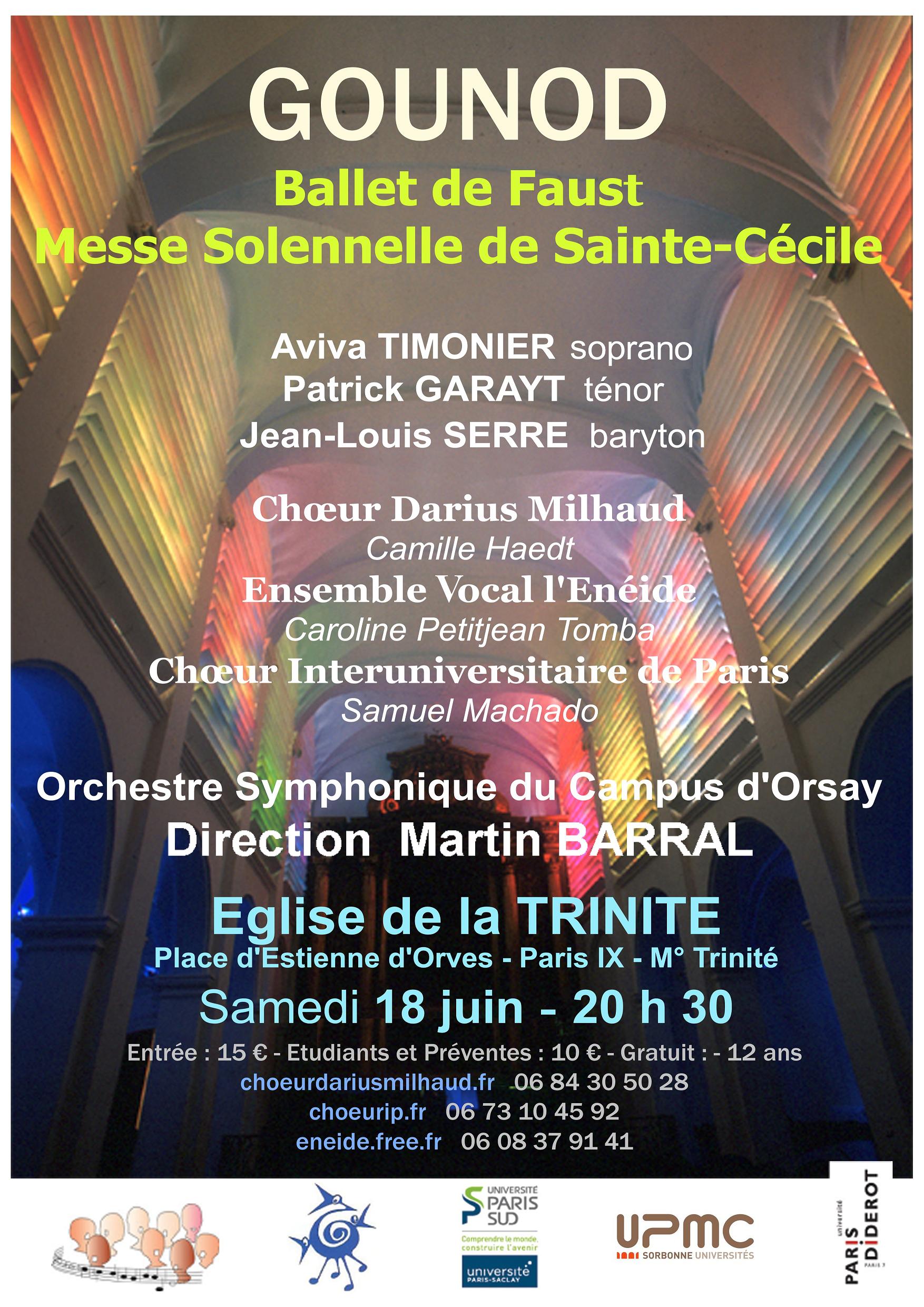 Concert Gounod 18 juin 2016