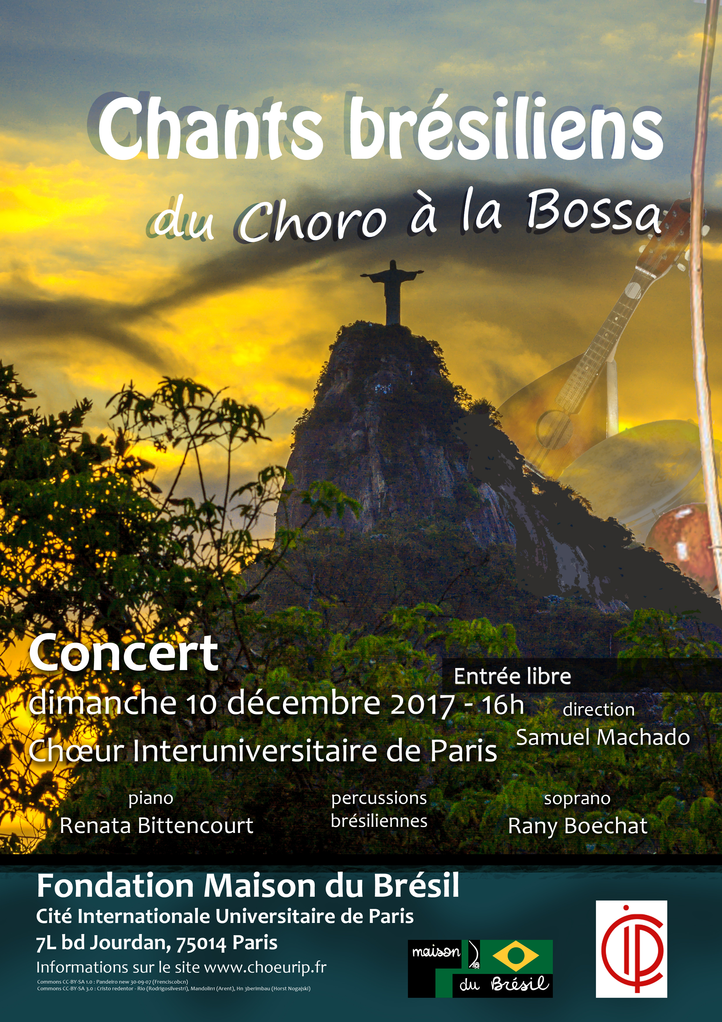Concert 10 décembre 2017